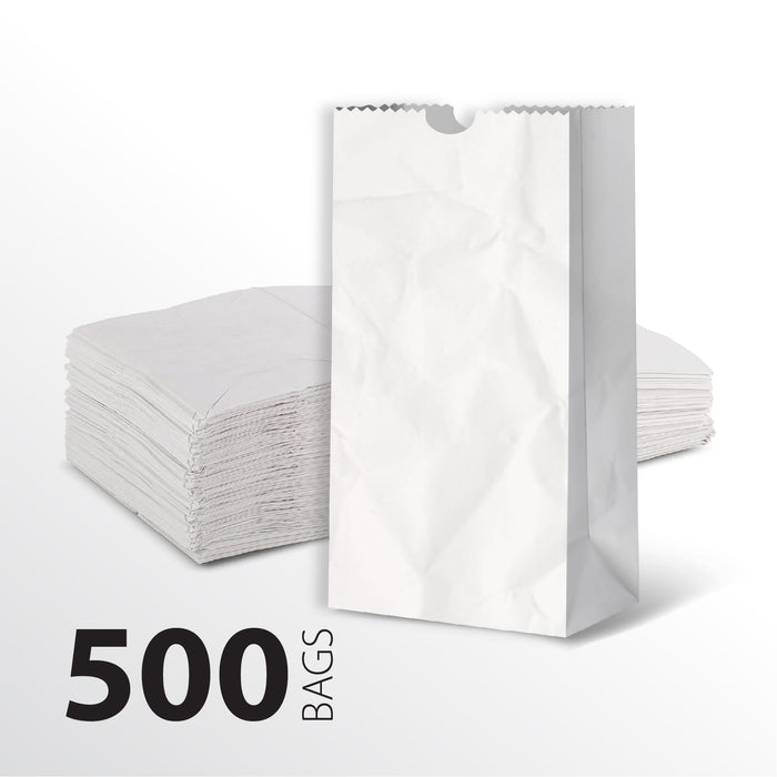 Paper Bags - White - #6 - Made in Canada