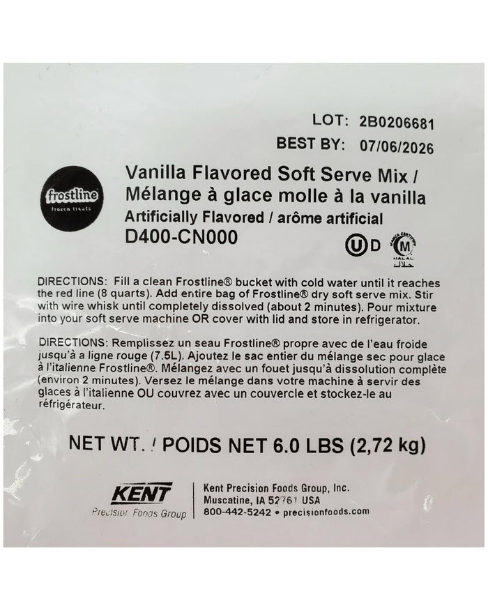 Frostline - Soft Serve Vanilla Mix