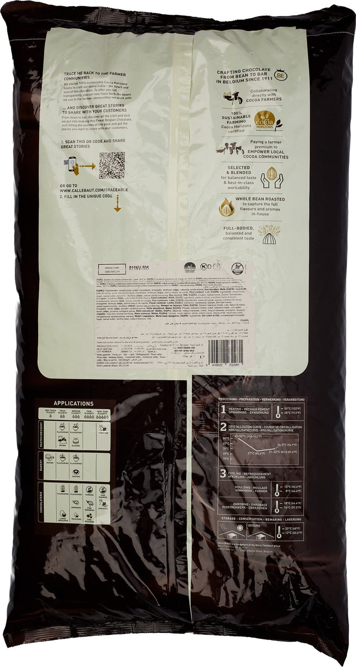Callebaut - Callets Belgium Dark Chocolate