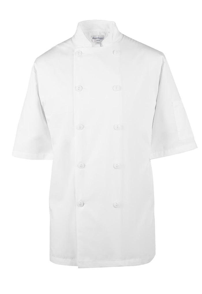 Spirito - Mesh Chef Jacket W/ Vent S/S White - L - BG21820