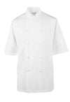 Spirito - Mesh Chef Jacket W/ Vent S/S White - L - BG21820