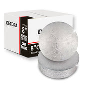 Decora - Cake Board - Round - Silver - 8x1/4