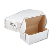 EB - White Cake Boxes - 8x4x3½