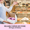 EB - White Cake Boxes - 8x4x3½