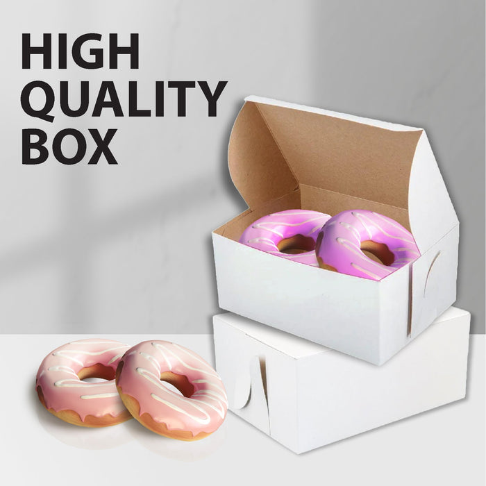 EB - White Cake Boxes - 8x5½x3½
