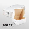EB - White Cake Boxes - 9x9x4