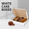 EB - White Cake Boxes - 10x10x2.5