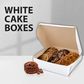 EB - White Cake Boxes - 10x10x2.5