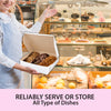EB - White Cake Boxes - 10x10x2.5