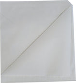 Double Sided Open/Bagel - Greaseproof Bags White - 8.8x9.8