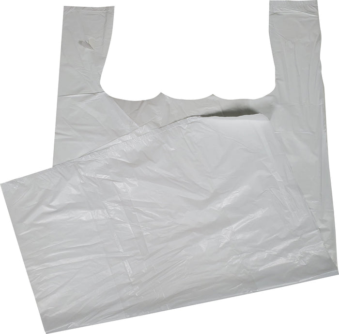 Value+ - S10 Jumbo High Density - White Shopping Bags