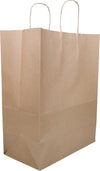 Prime Bags - Enzo - Self Adhesive Paper Bags with Twisted Handles - 13x7x17