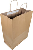 Prime Bags - Enzo - Self Adhesive Paper Bags with Twisted Handles - 13x7x17