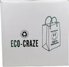 CLR - Eco-Craze - Thank You - White Paper Handle Bags - 13x7x13