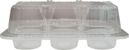 CLR - ParPak - Cupcake Container for 6 Pieces - 02020