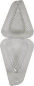 Pie Slice Container - Medium - Clear Hinged - 03210