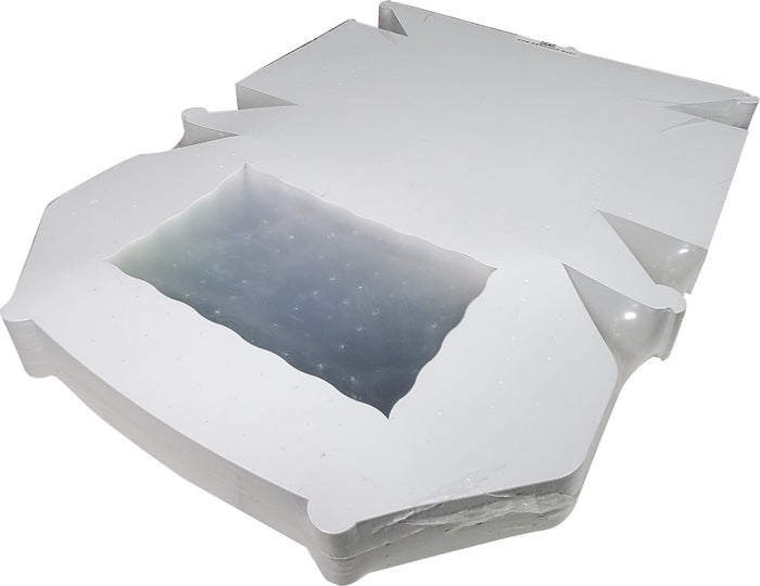 EB - 14 x 10 x 4 - 12 Cupcake Box with Window - White - 5284A