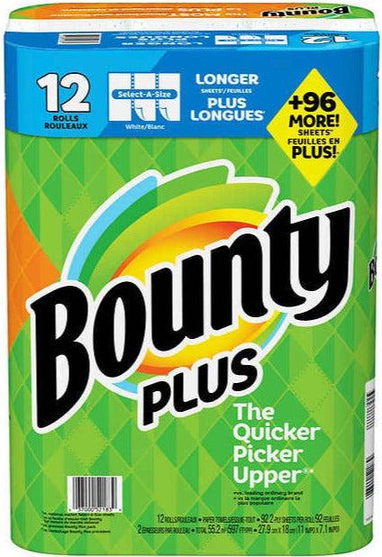 Bounty - Plus Paper Hand Towel Rolls