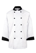 Spirito - Chef Jacket White w/ Black Trim - XL - CI12139