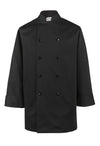 Spirito - Mesh Chef Jacket W/ Vent L/S Black - M - BG21821