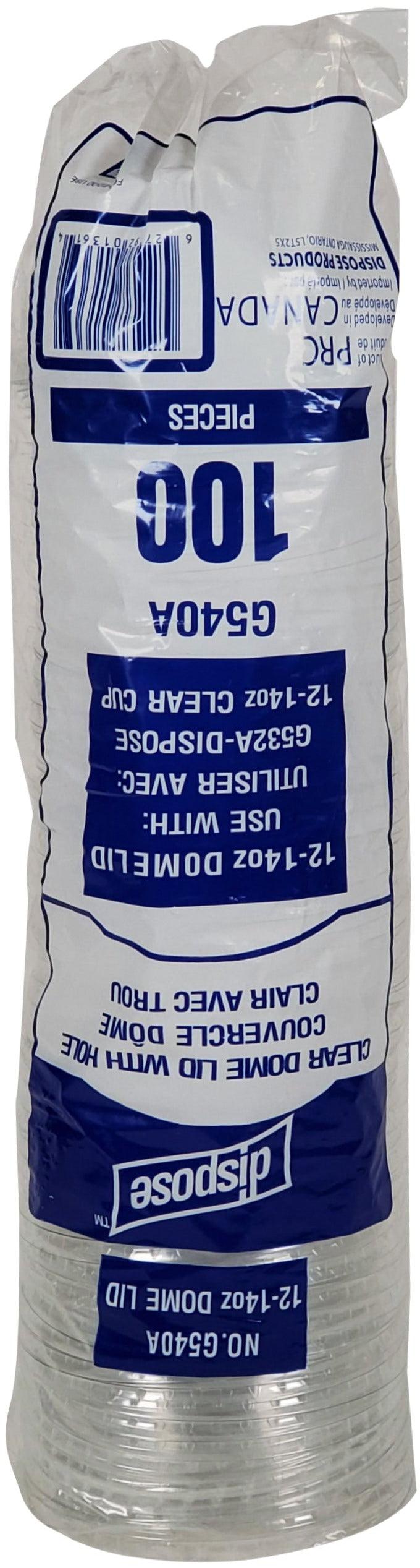 Value+ - Dome Lids - 12-14oz 95mm (PET)