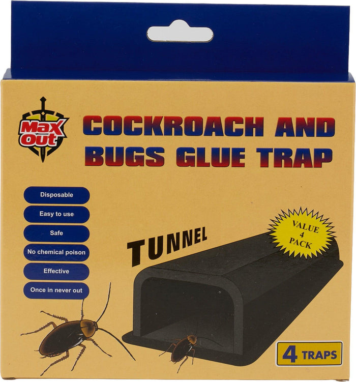 Maxout - Cockroach and Bug Glue Trap Tunnel