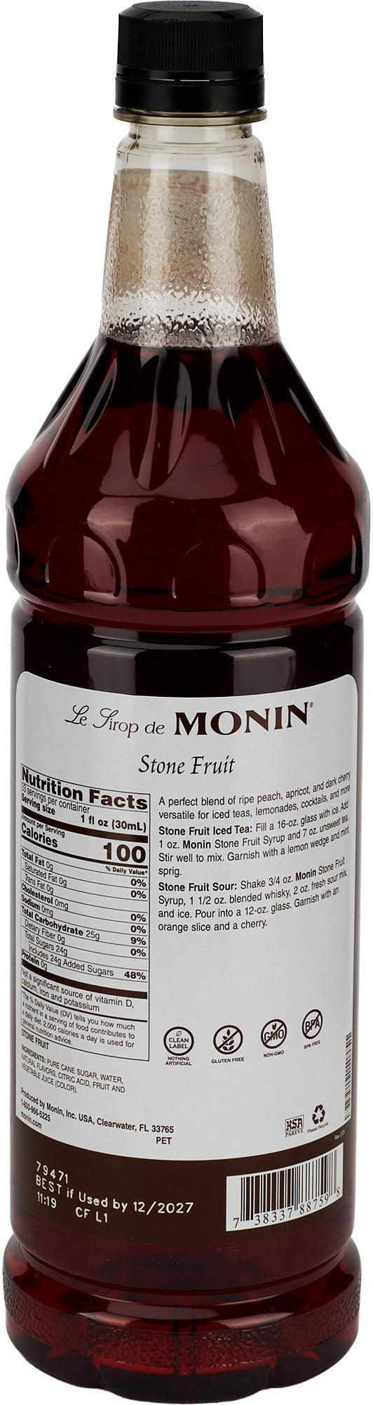 Monin Stone Fruit Syrup