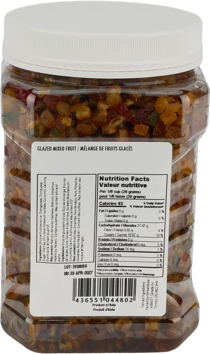 Harvest - Ingredients Glazed Mixed Fruit