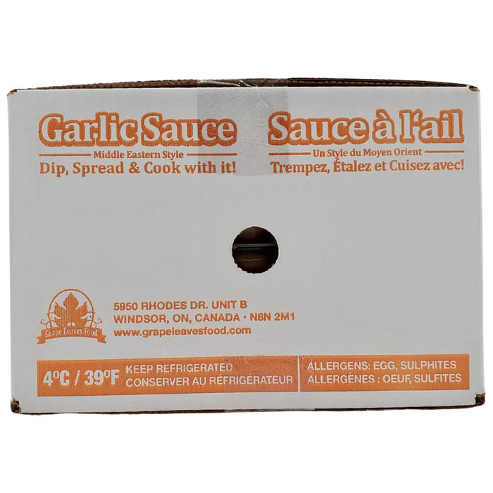 Grape Leaves - Habanero Hot Garlic Sauce - Portions