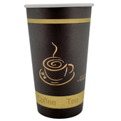 Arrow/Maple - 16oz Hot Paper Cups - Printed