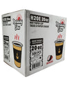 Morning Dew - 20 oz Hot Paper Cups - Ebony Print - H20E