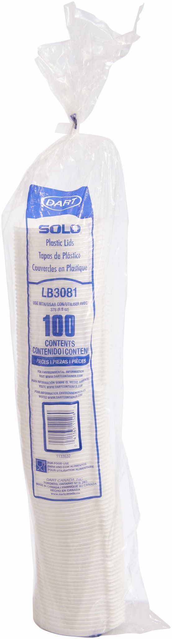 Lb3081 - Lids For 8 Oz Mistique Drink Cups