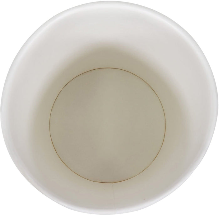 Morning Dew - 10 oz Squat Hot Paper Cup - Ripple - Kraft - RC-H10SK