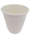 Morning Dew - 10oz Squat Hot Paper Cup - Double Wall - White - D-H10SW