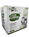 Eco-Craze - 2 Cup Carrying Tray - Retail Pack - R-CT600