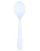Value+ - Heavy - Plastic Soup Spoons - White - Retail Pack - RP2004