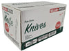 Value+ - Heavy - Plastic Knives - Clear - Retail Pack - RP3202