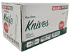 Value+ - Heavy - Plastic Knives - Clear - Retail Pack - RP3202