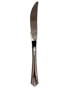 Plastic Knife - SILVER - 20.4cm - SK72