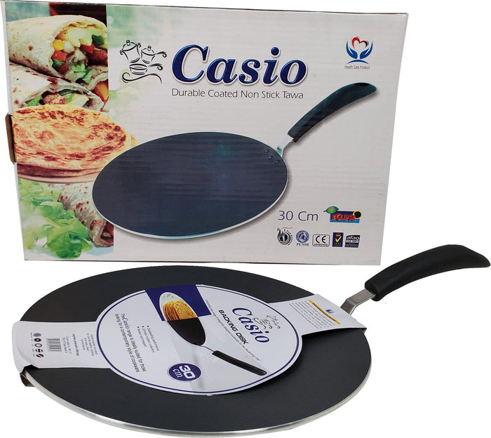 Casio - 30cm Flat Iron Pan (Tava) - Non-Stick