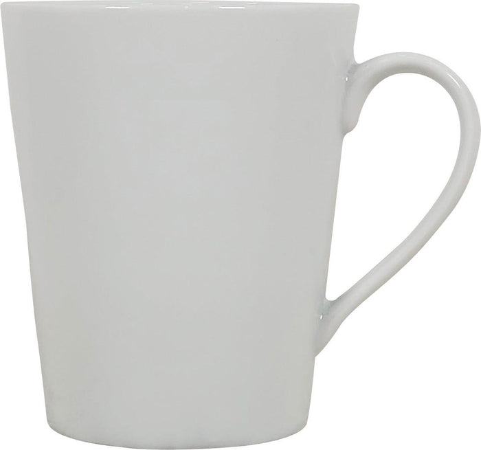 Gourmet - White Porcelain Mugs 370ml - HW04695