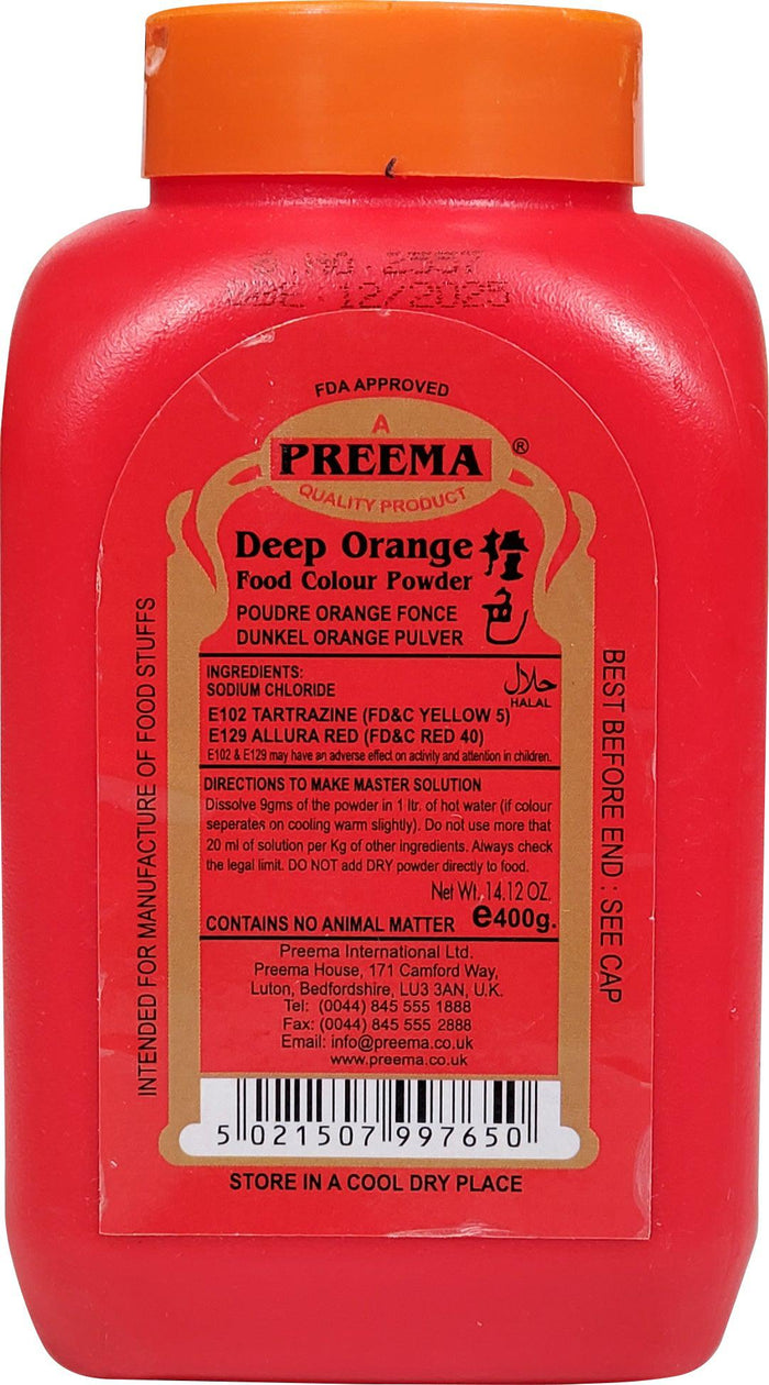 Prime - Food Colour - Orange