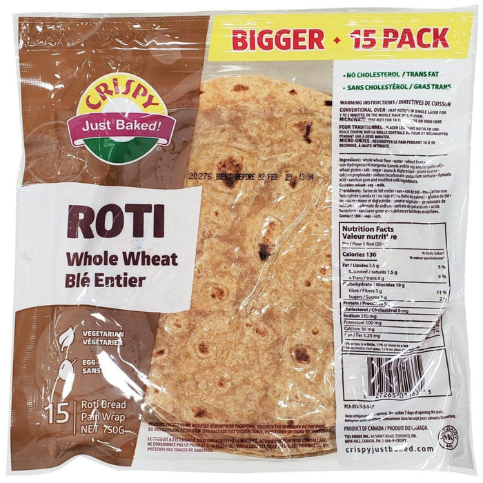 Crispy - Whole Wheat Roti