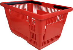 28 L Shopping Basket - Plastic - Plastic Handle - XJL12