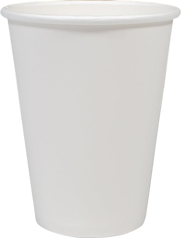 Morning Dew - 12 oz Hot Paper Cup - White - H12W