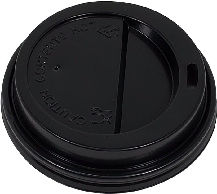 XC - E2E Foodpack/Rite Pak - White/Dome Lids for 8oz Hot Cup