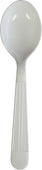 Value+ - Heavy - Plastic Soup Spoons - White - Ind. Wrapped - WP2004