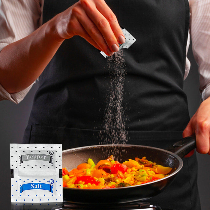 Value+ MK-611 6-Piece Medium Weight Meal Kit (F/K/TS/N/S&P) - White