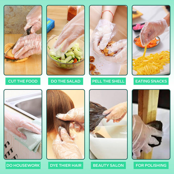 Rhino - DC2 - Clear Deli Gloves - Extra Large - 200XL