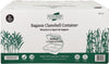 Arrow - Bagasse Clamshell Container - 9x9x3